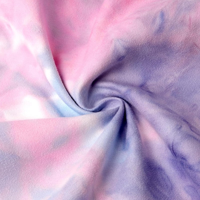Eunzel Hot Yoga Towel Non Slip Yoga Mat Towel Non-Slip Sweat Absorbent Microfiber Towel for Hot Yoga, Pilates and Workout 72" x 26.5", Purple & Blue - Image 5